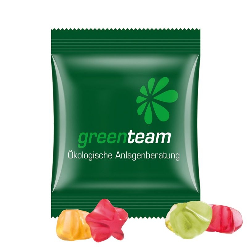 JG10062-3Minituete 15g_ Fruchtgummi Standardformen_ Stern_ weisse Folie