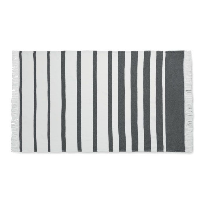 MO2058-07Wave SEAQUAL® Hamamtuch 100x170_ grau