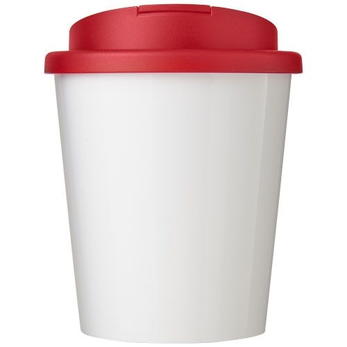 PF210698-3Brite-Americano® Espresso 250 ml Isolierbecher mit auslaufsicherem Schraubverschluss_ weiss_rot