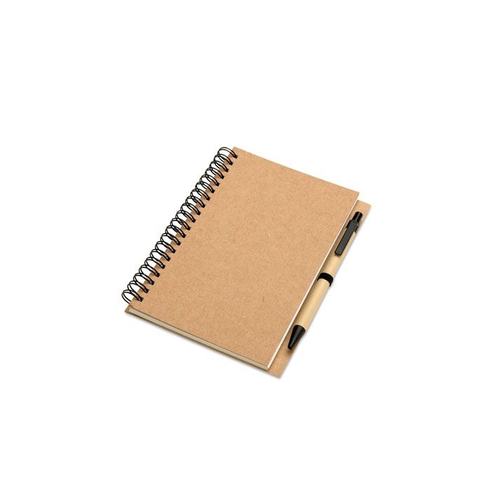 KC7012-13Bloquero B6 Recyceltes Notizbuch 70 Seiten_ beige