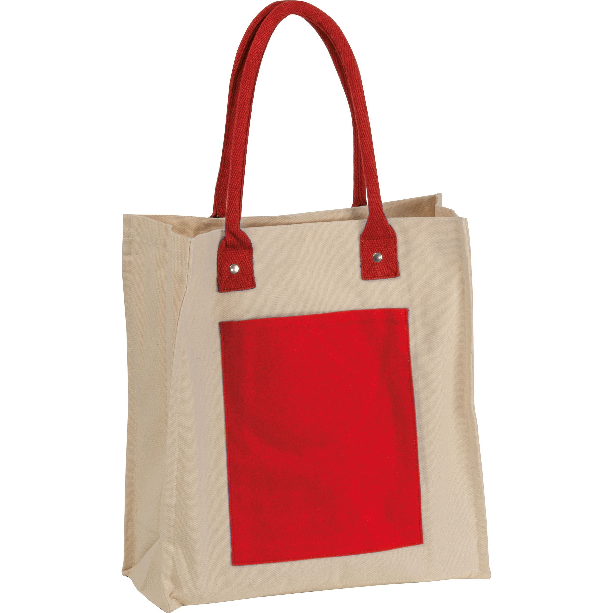 MA65218-05Canvas Shopper mit langen Henkeln RODOLFO_ rot