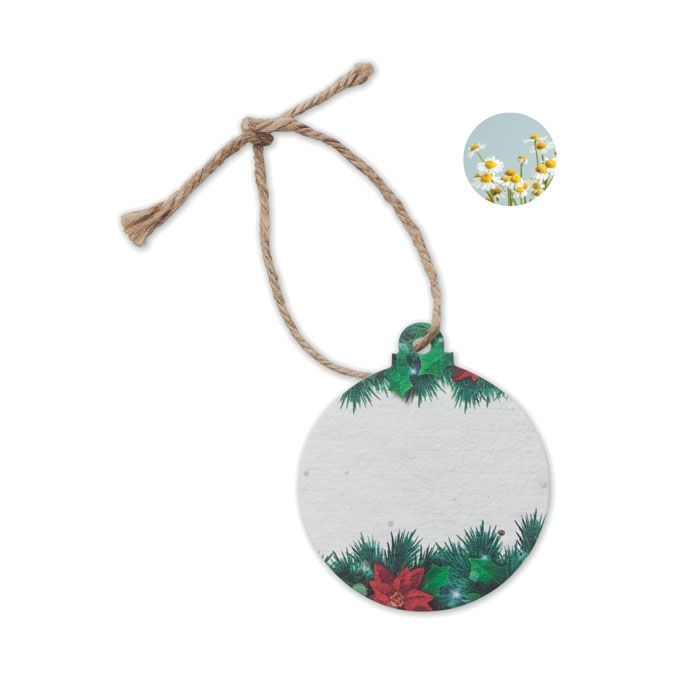 CX1515Bauseed Weihnachtsschmuck Samenpapier