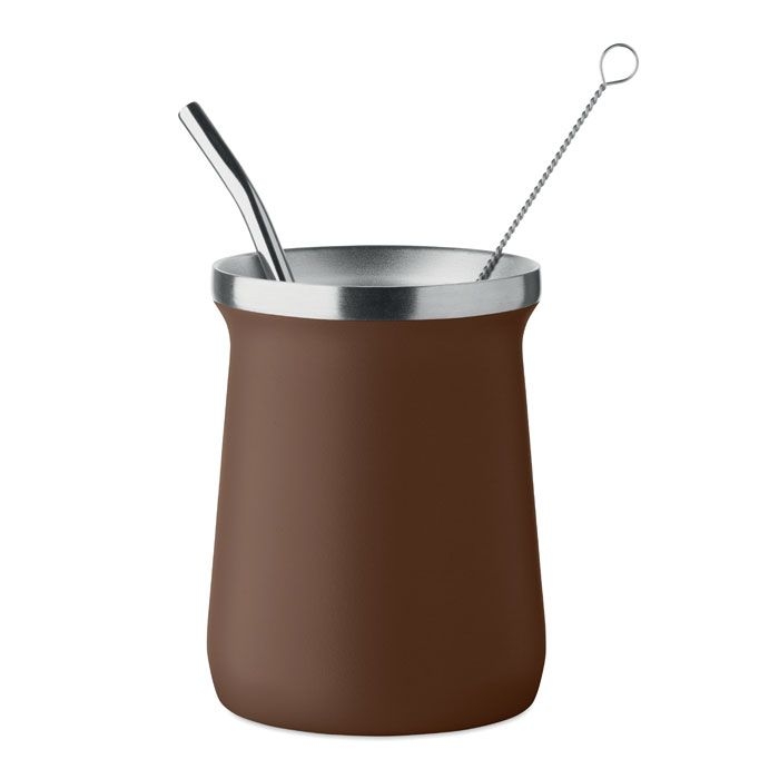 MO2776-01Miyerba Yerba-Mate-Becher 240ml_ braun
