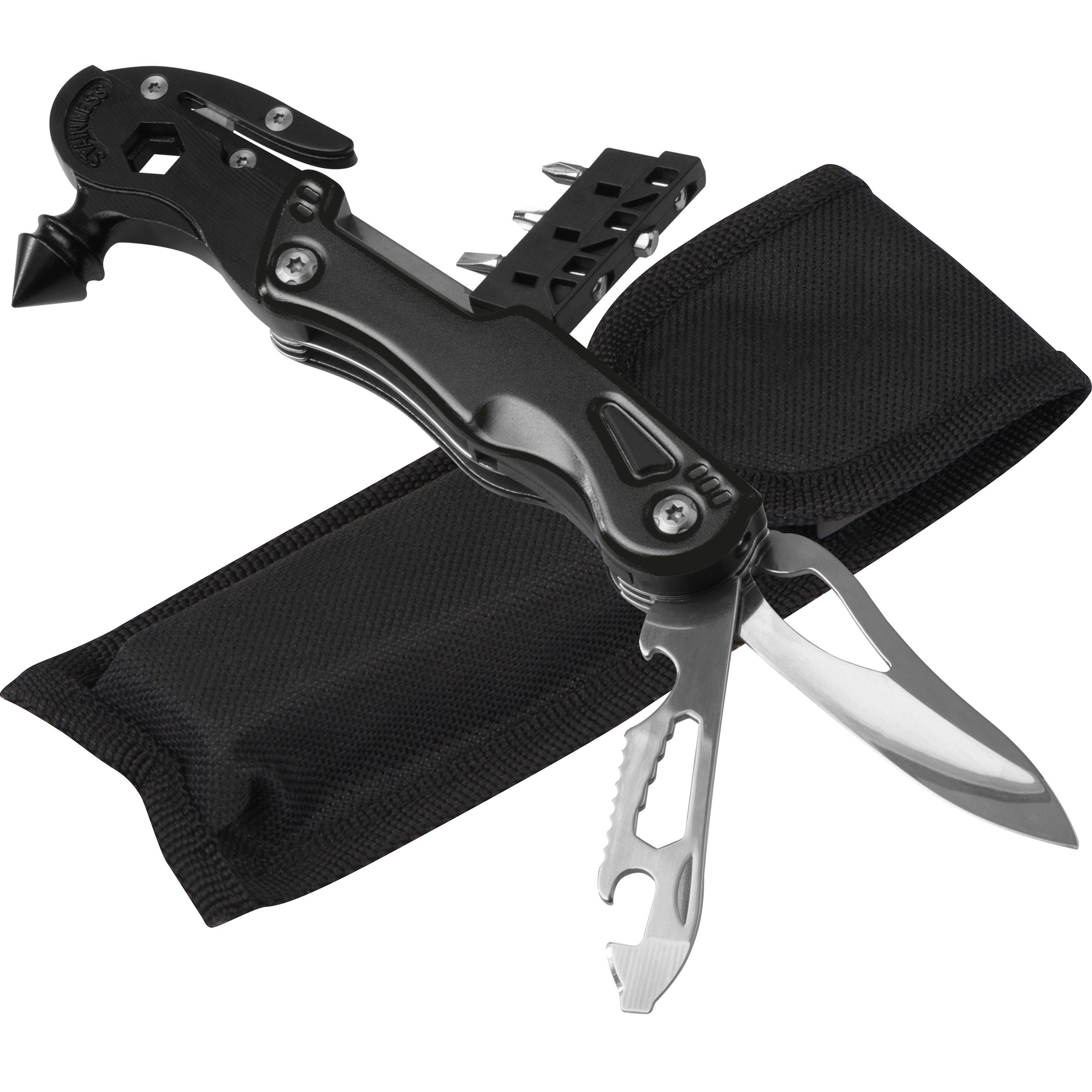 MA90817-03Multitool aus Metall KEVIN_ schwarz