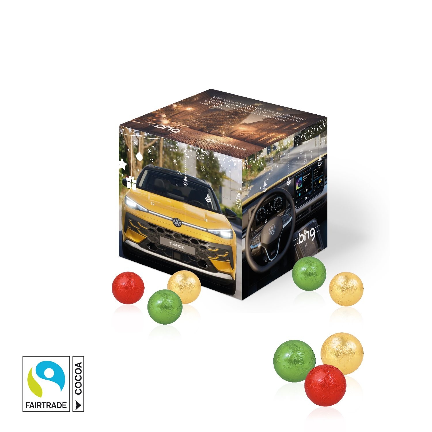CD95188Adventskalender _Cube_ mit Fairtrade® Schokolade