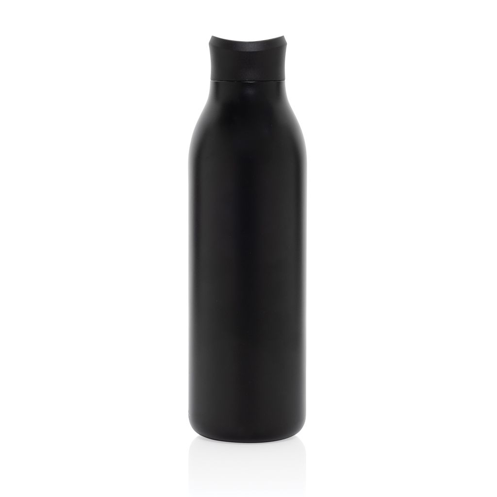 XDP438_09-01Avira Alok 360 Klick-Wasserflasche aus RCS rec. Stahl_ 600ml_ schwarz