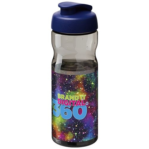 PF210436-4H2O Active® Base Tritan™ 650 ml Sportflasche mit Klappdeckel_ kohle_blau