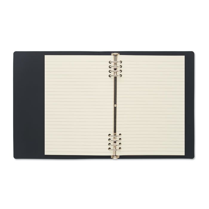 MO3102-03Spirable DIN A5 PU-Notizbuch_ schwarz