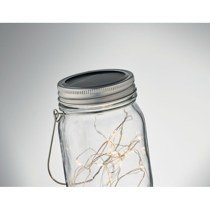 MO6341-22Pot Lamp Solar-Licht im Glas_ transparent