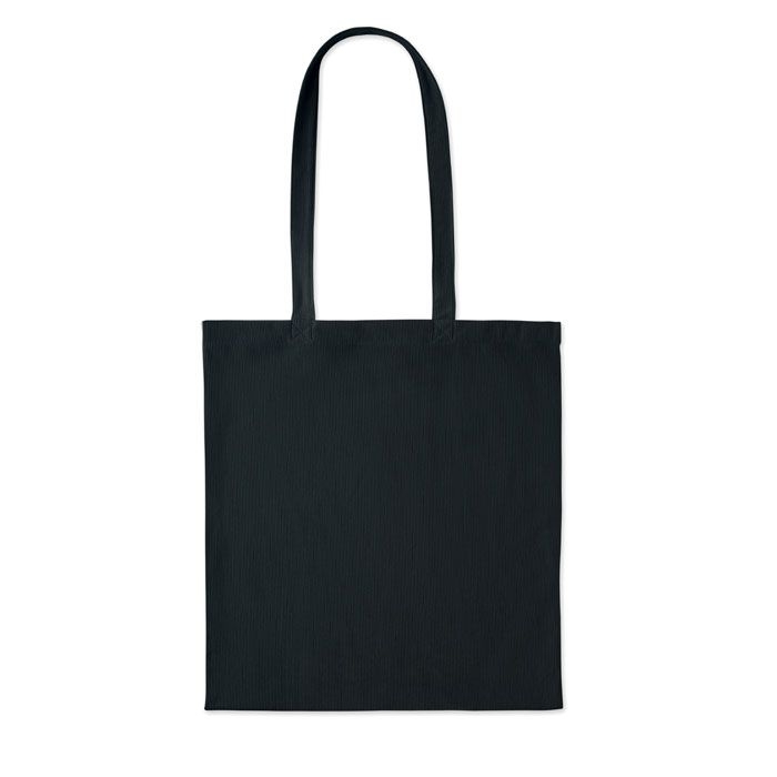 MO2874-03Cordy B Einkaufstasche aus Kord_ schwarz