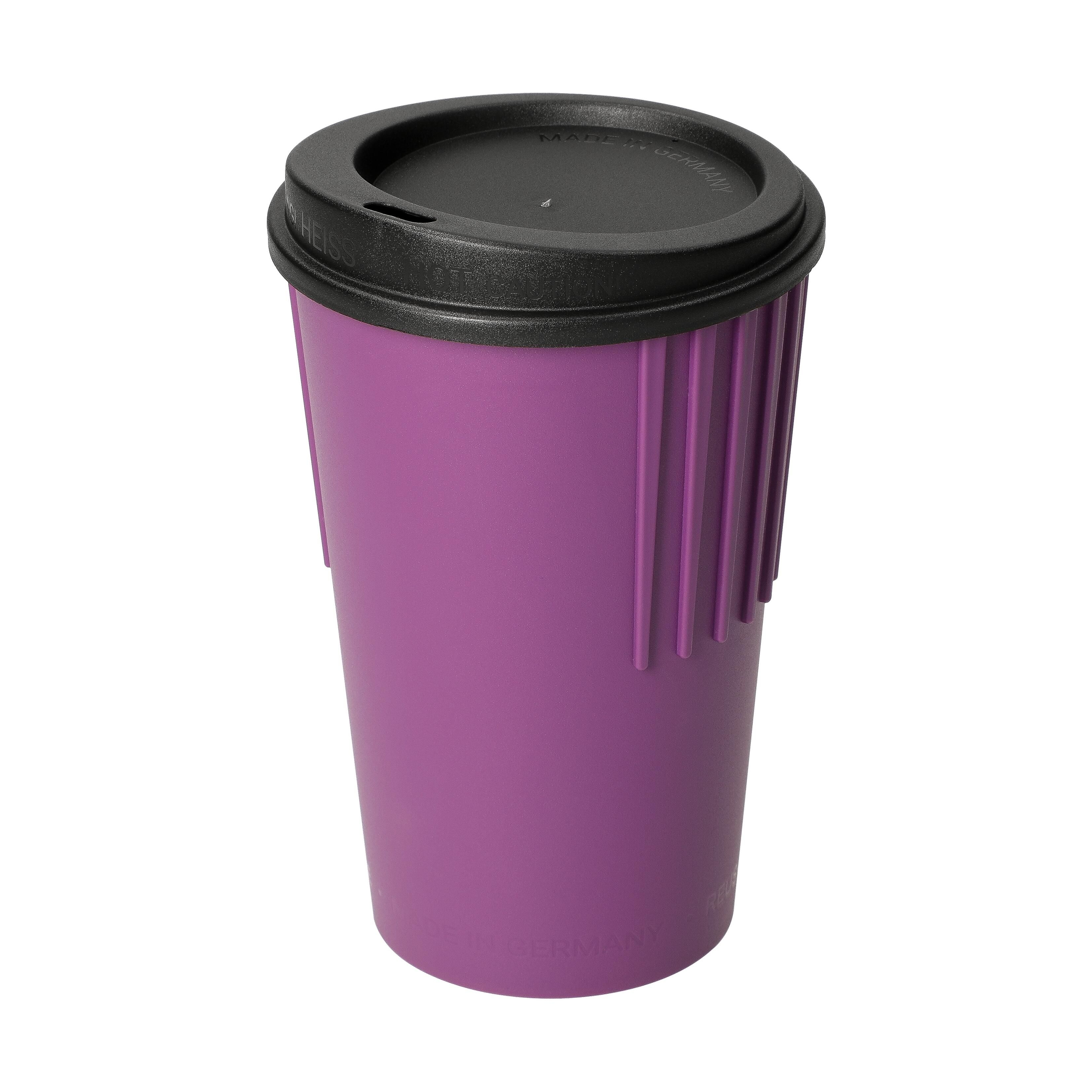 EL02044-6Riffel-Kaffeebecher _ToGo_ 300 ml_ brombeere_ schwarz