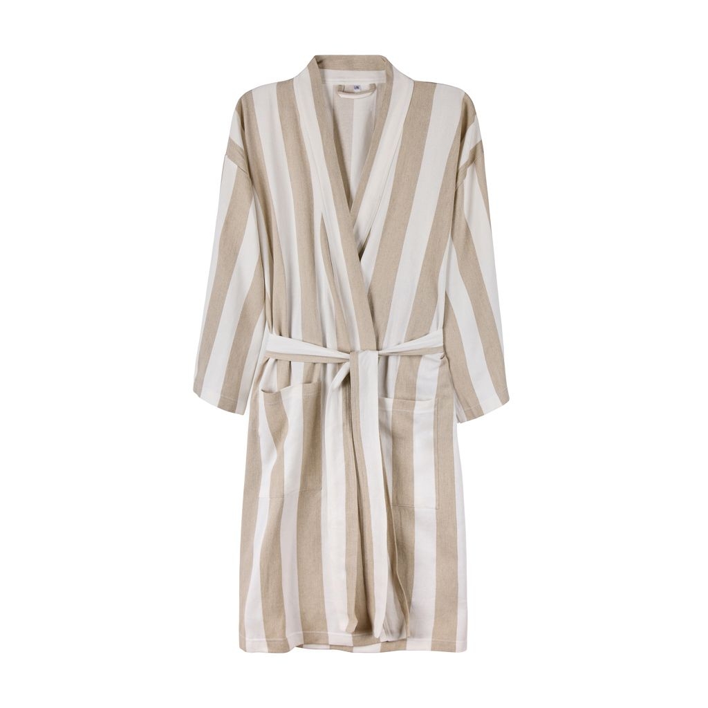 XDV41722-19LXLVINGA Ornos GRS Hamam-Bademantel L_XL_ beige