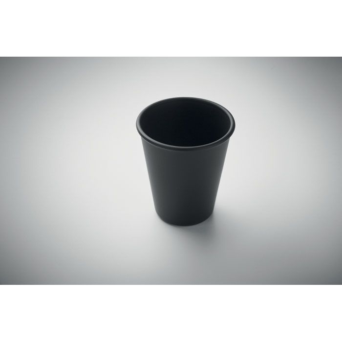 MO2607-03Cupful Wiederverwendbarer Becher PLA_ schwarz
