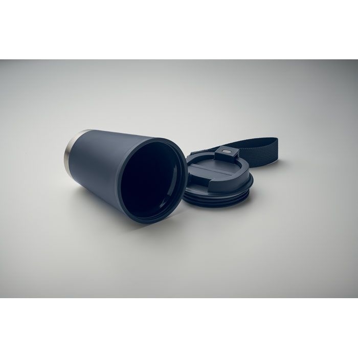 MO2596-85Topiz Doppelwandiger Becher 300 ml_ marineblau