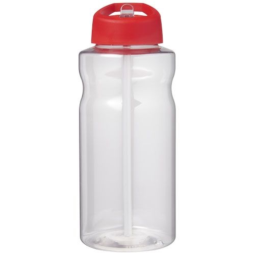 PF210176-2H2O Active® Big Base 1L Sportflasche mit Ausgussdeckel_ rot