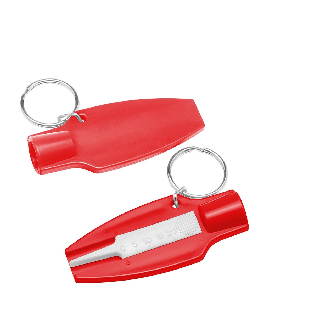 HE8275R-1-0Reifenprofiltiefenmesser mit Ventilkappendreher_ rot_ weiss