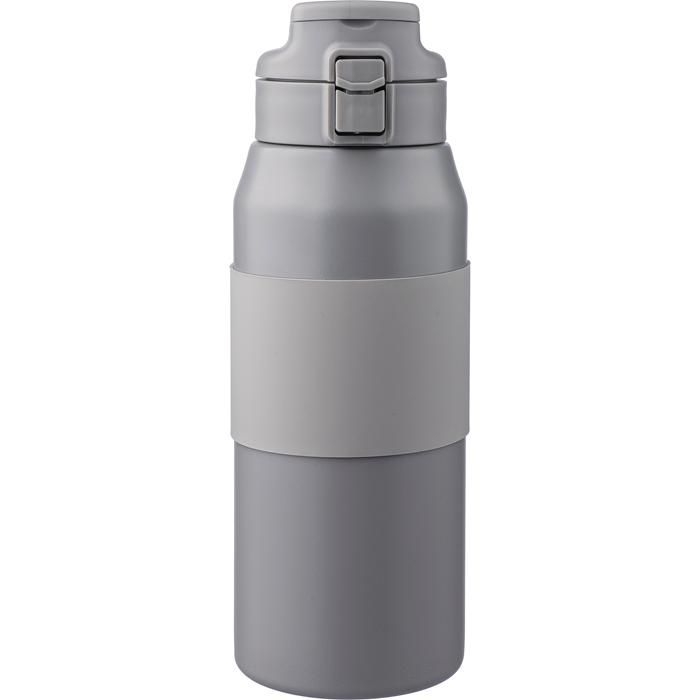 GI1172550-03Doppelwandige Edelstahl-Trinkflasche 800 ml Katie_ grau