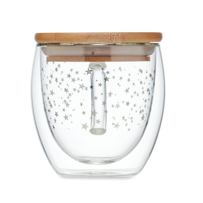 CX1523-22Sion Becher Borosilikatglas Stern_ transparent