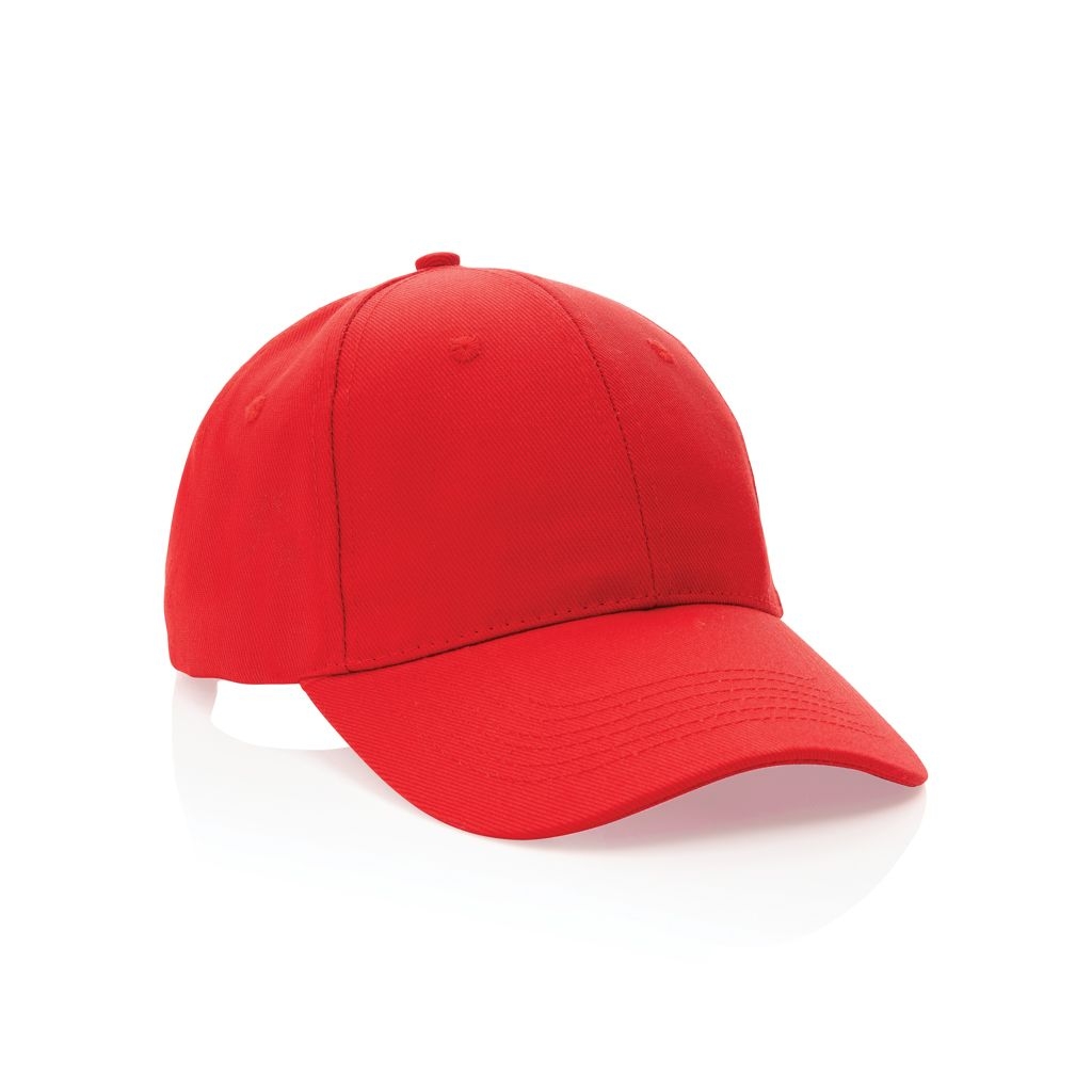 XDP453.30-4Impact 6 Panel Kappe aus 280gr rCotton mit AWARE™ Tracer_ rot
