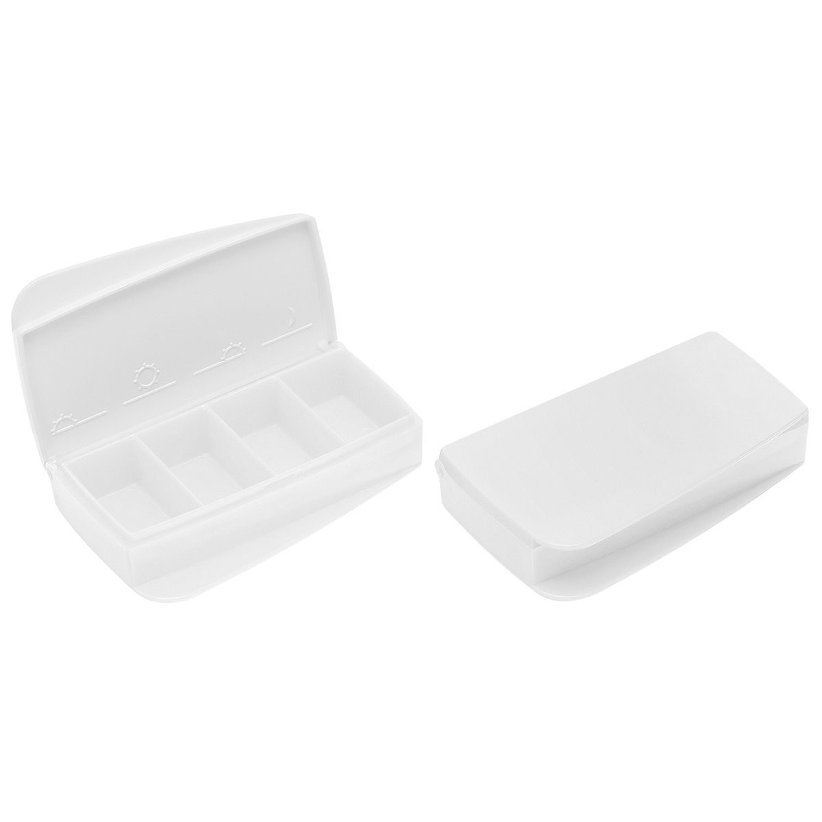 HE8728-0-0Pillendose _Alpha_ weiss_ weiss