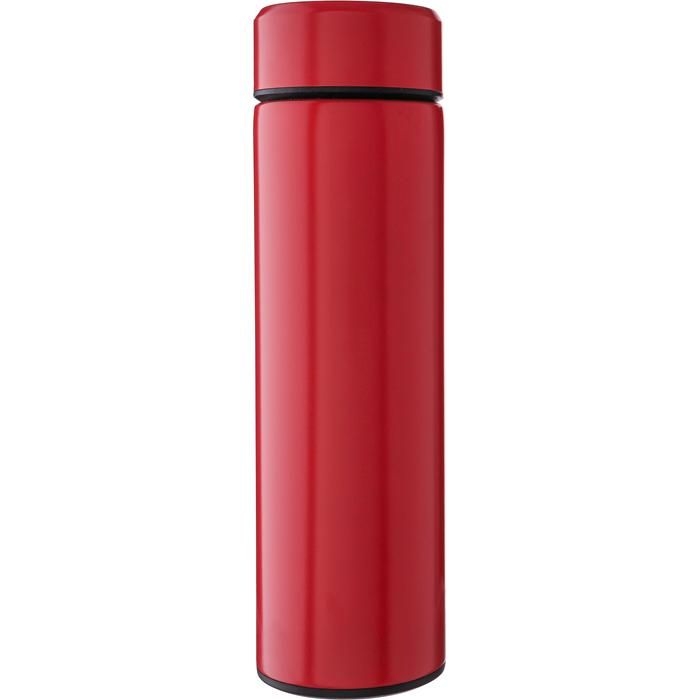 GI1171141-08Doppelwandige Edelstahlflasche 425 ml Mary_ rot