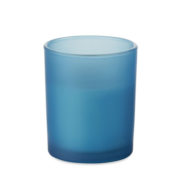 MO2708-04Kivas Wood Kerze aus Pflanzenwachs 80 g_ blau