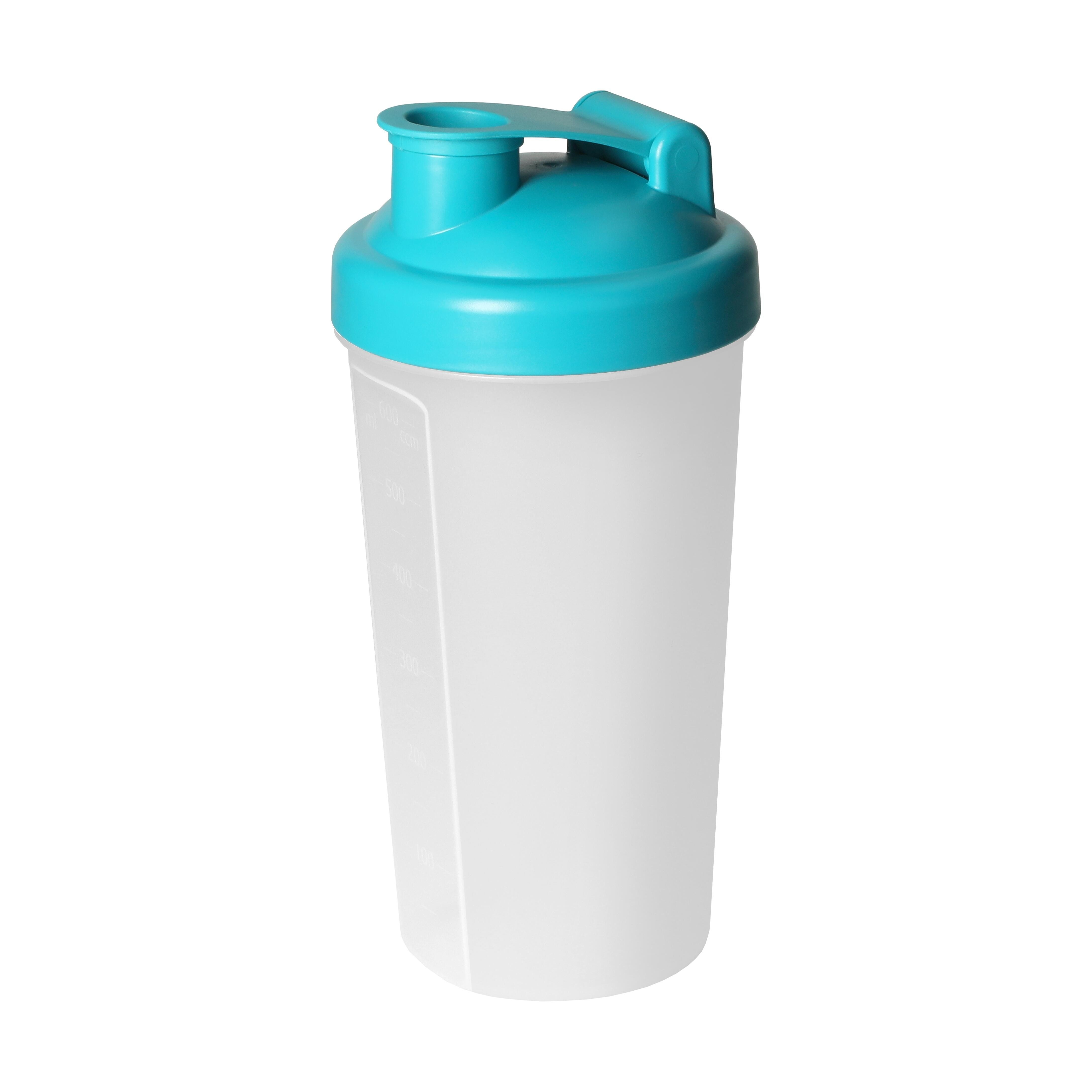 EL04456-9Shaker _Protein_ 0_60 l_ teal_ transparent