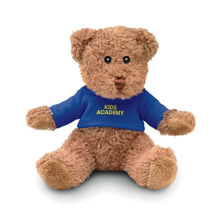 MO2594-04Johnny T Teddybaer mit T-Shirt_ blau