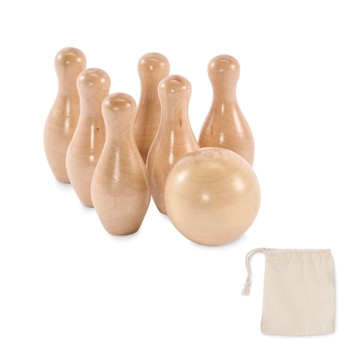 MO2434-40Bolito Mini-Bowling-Set Kiefernholz_ holz