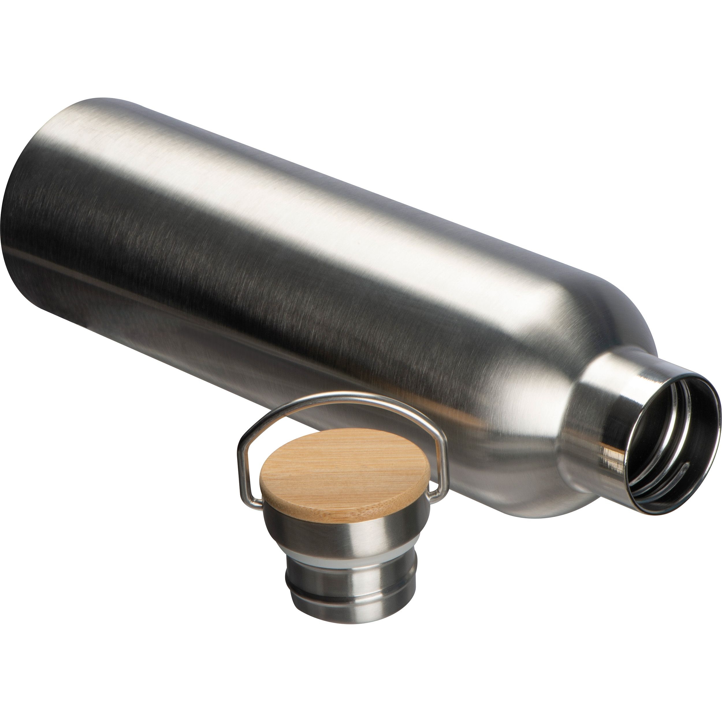 MA83580-07Vakuum Isolierflasche aus Edelstahl_ 1.000ml JEROME_ silbergrau