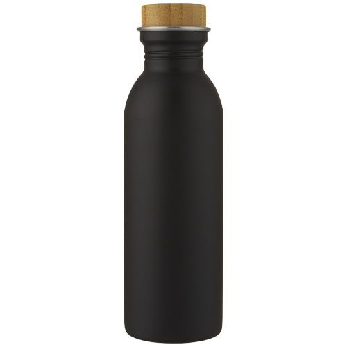 PF100677-4Kalix 650 ml Sportflasche aus Edelstahl_ schwarz