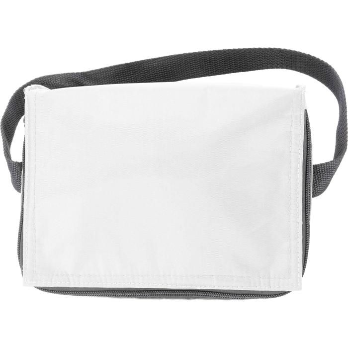 GI3604-02Kuehltasche aus Polyester Cleo_ weiss