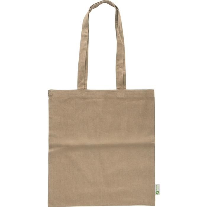 GI1039368-13Einkaufstasche aus recycelter Baumwolle _120 g_m²_ Cassiopeia_ khaki