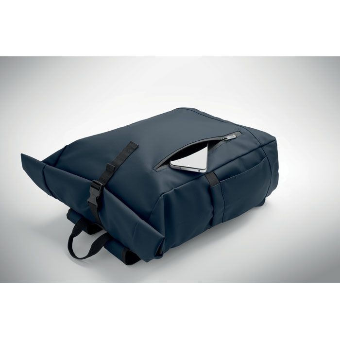 MO2643-04Bangkok Roll Rolltop-Rucksack 600D RPET_ blau