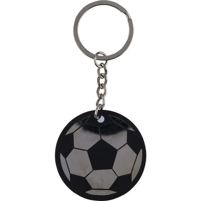 GI1349497Schluesselanhaenger in Form eines Fussballs aus recyceltem Edelstahl von Ciro
