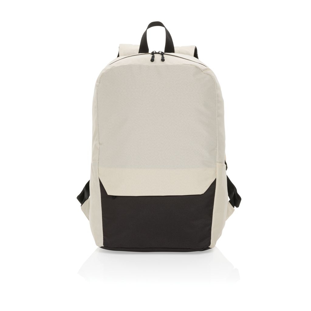 XDP763.25-3Kazu AWARE™ 15_6_ RPET Laptop-Rucksack_ off white