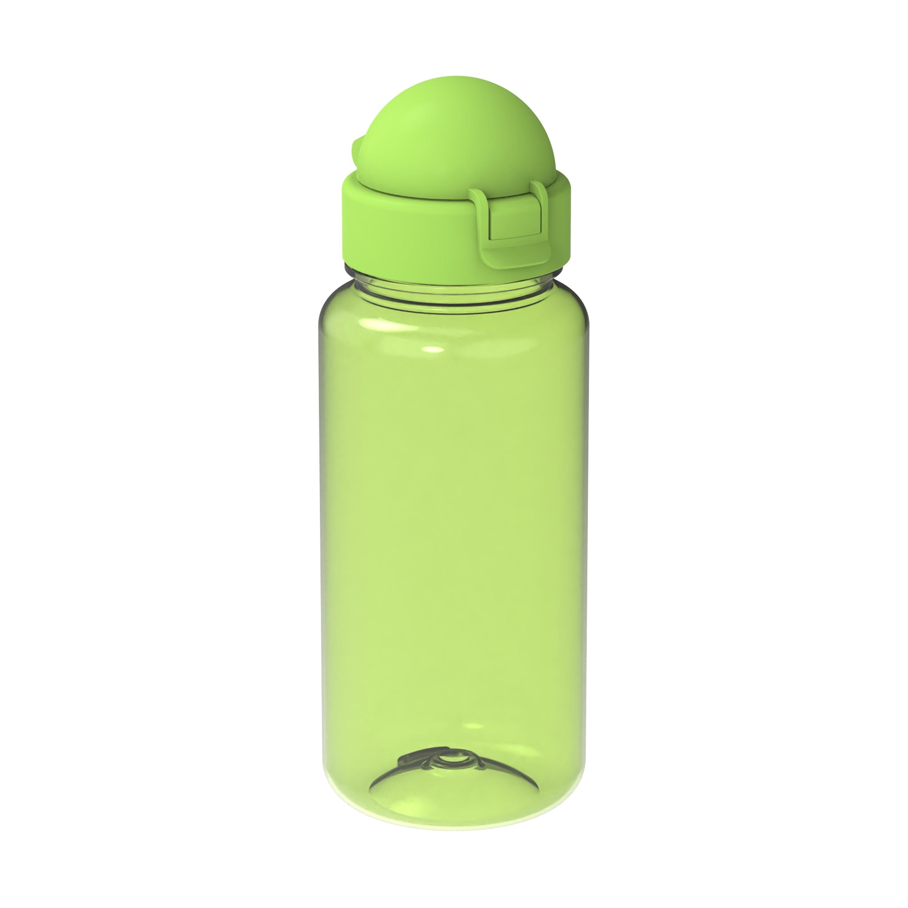 EL02153-7Trinkflasche _Junior_ 400 ml_ transparent-lime_ lime