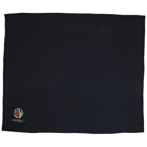 PF112809-4Springwood Decke aus weichem Fleece und Sherpa-Plaid_ navy_offwhite