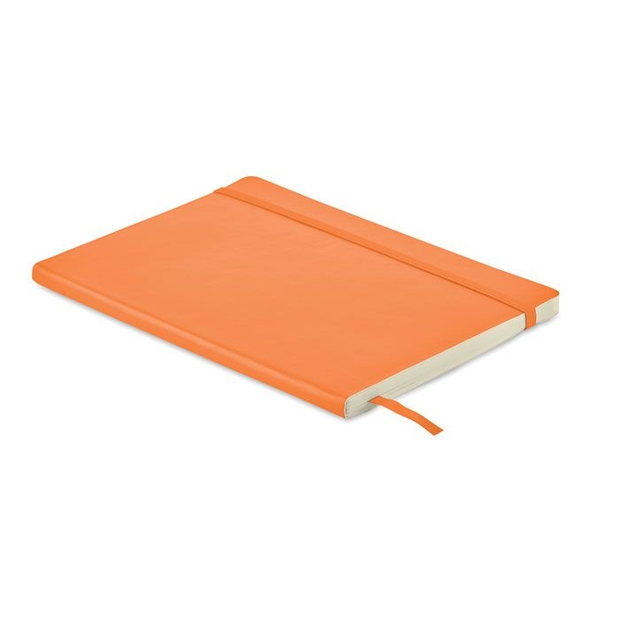 MO2118-10Breta DIN A5 Notizbuch recycelt_ orange