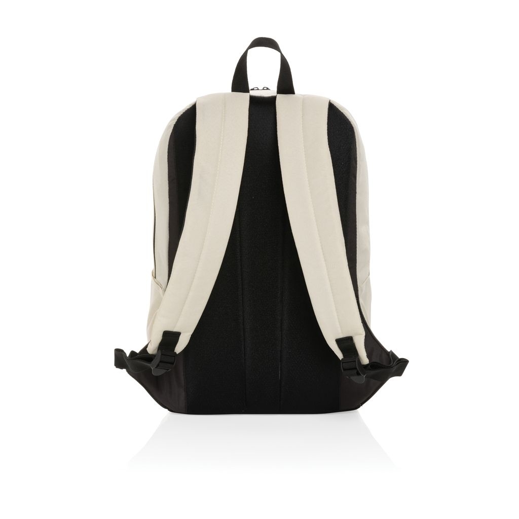 XDP763.25-3Kazu AWARE™ 15_6_ RPET Laptop-Rucksack_ off white
