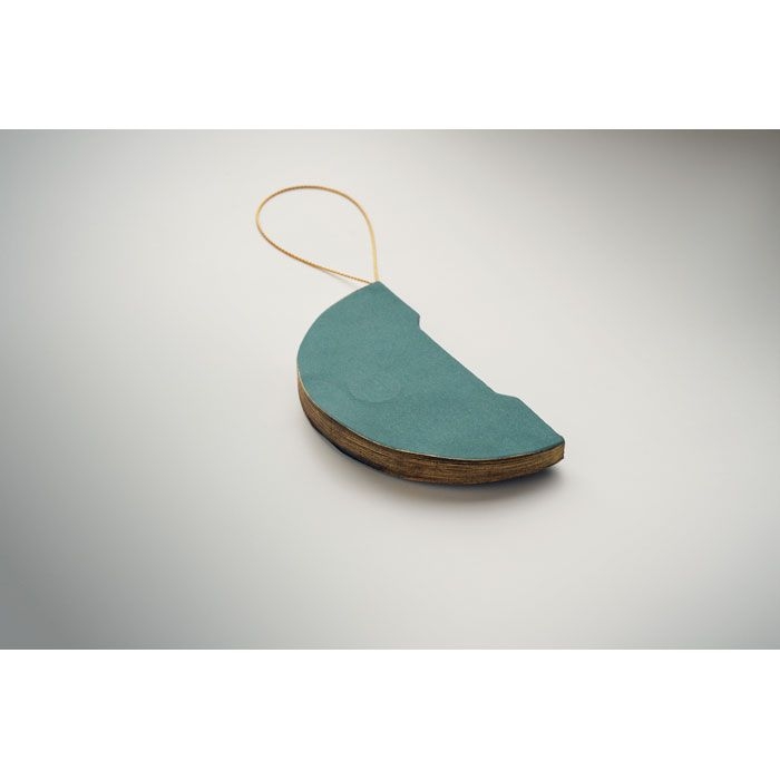 CX1576-09Harmobauble Faltbarer Papier-haenger_ gruen