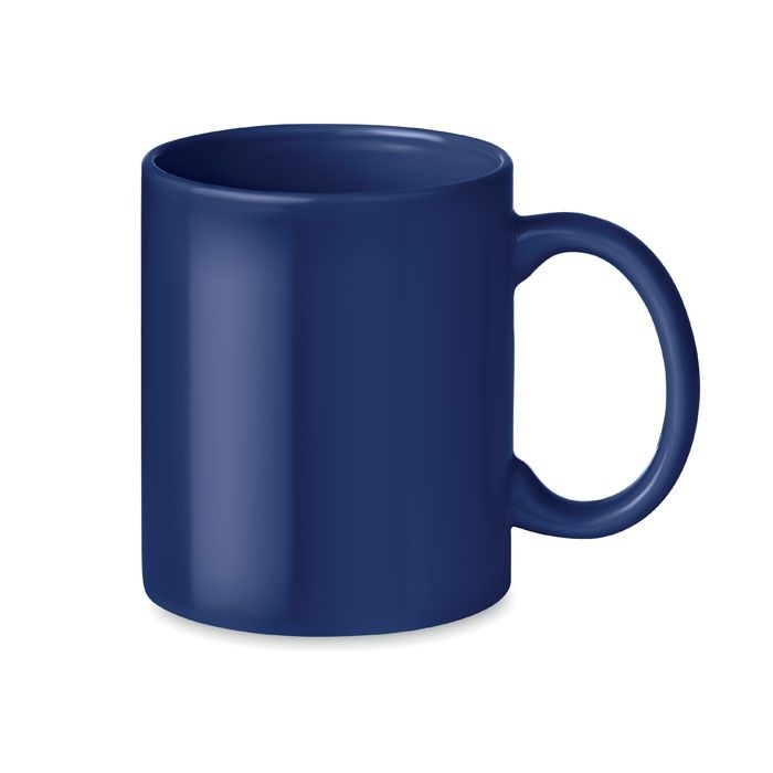MO6208-04Dublin Tone Keramik Kaffeebecher 300ml_ blau