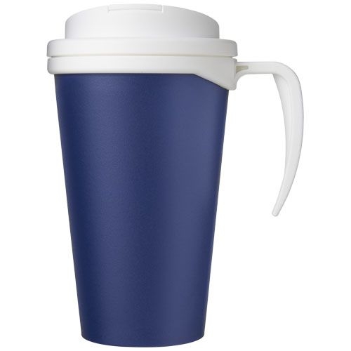 PF210421-10Americano® Grande 350 ml Isolierbecher mit auslaufsicherem Schraubverschluss_ blau_weiss