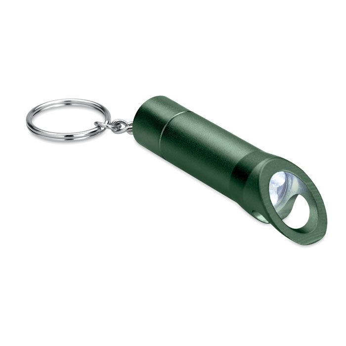 MO8142-60Litop Schluesselring aus Metall_ dunkelgruen