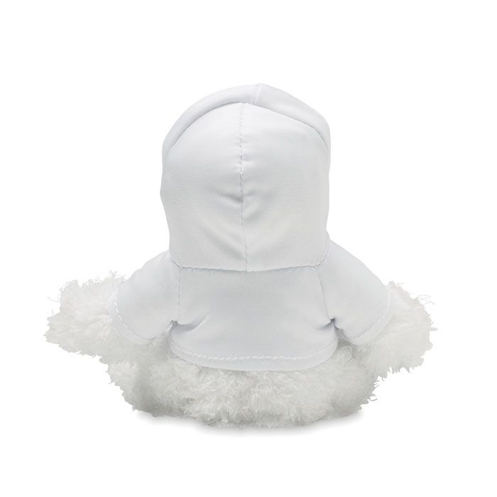 MO6735-06Manny Pluesch-Kuh mit Hoody_ weiss