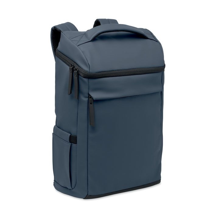 MO3122-85Boulder 15_ PU Laptop-Rucksack_ marineblau