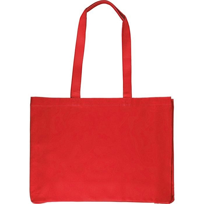 GI1161828-08Einkaufstasche Baumwolle _220 g_m²_ Isaac_ rot