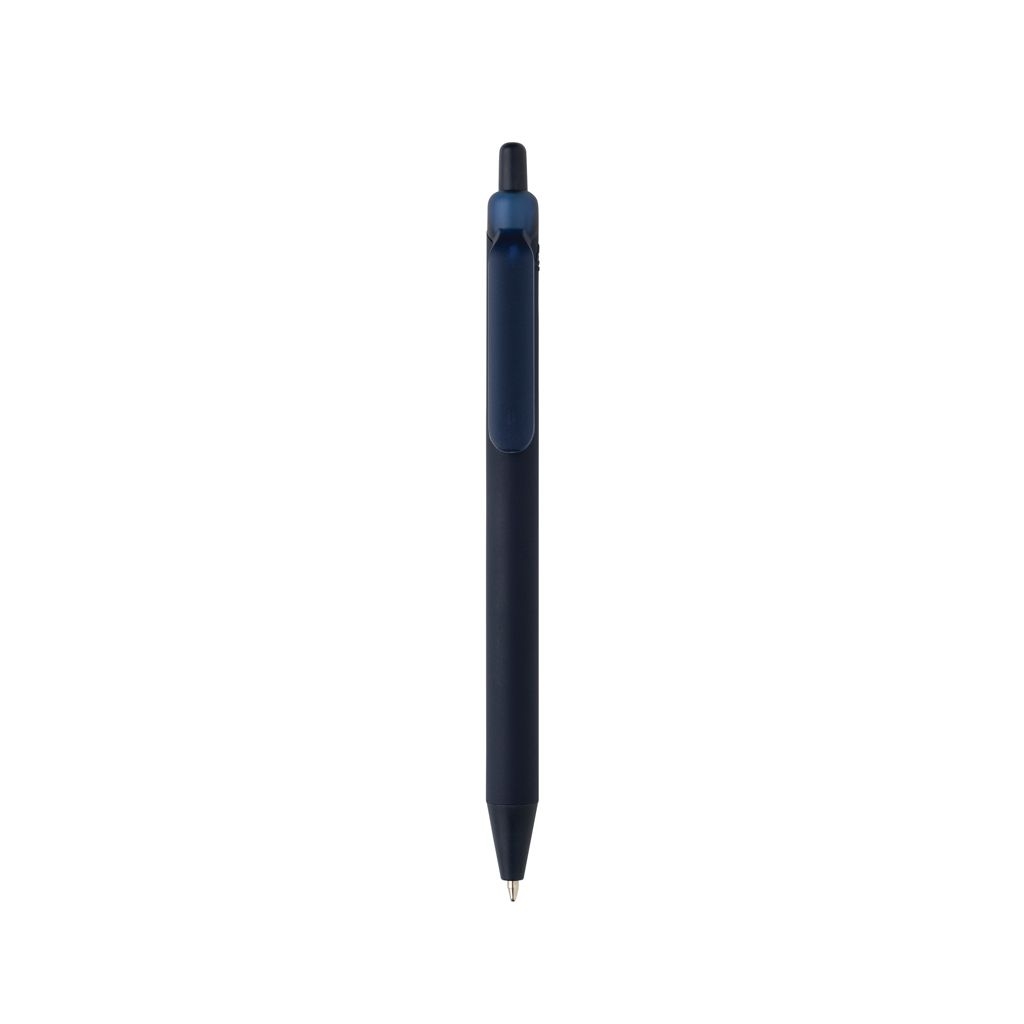 XDP611.34-25Tide Smooth Touch Stift aus GRS zertifiziert recyceltem ABS_ navy blau
