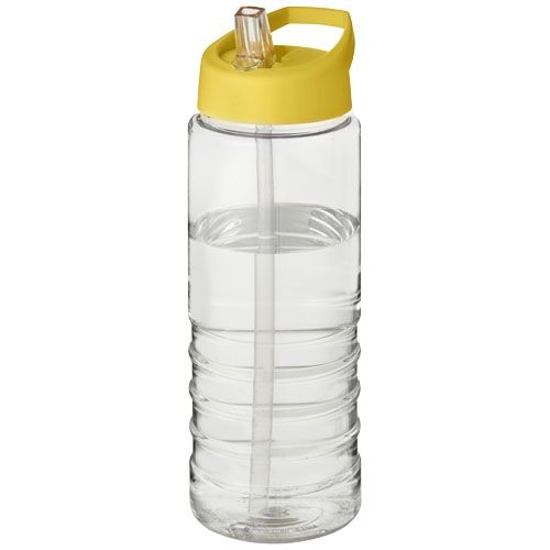 PF210877-13H2O Active® Treble 750 ml Sportflasche mit Ausgussdeckel_ transparent_gelb