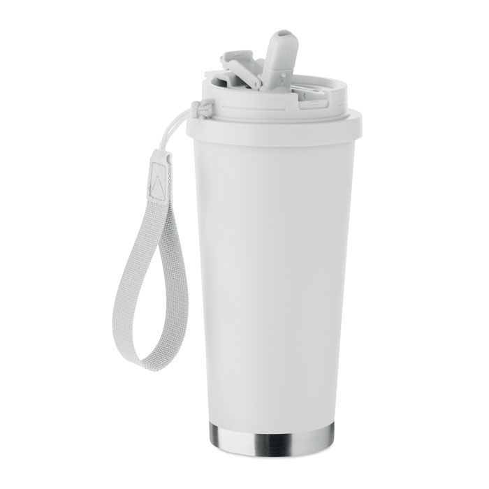 MO2662-06Topaz Large Doppelwandiger Trinkbecher 500m_ weiss